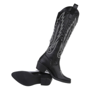 Western- & Cizme Biker - negru dama