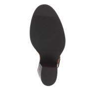Ghete toc gros - & Cizme Biker - negru dama