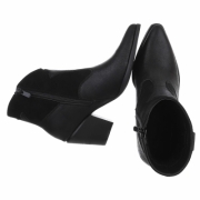 Western- & Cizme Biker - negru dama