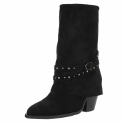 Western- & Cizme Biker - negru dama
