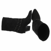 Western- & Cizme Biker - negru dama