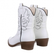 Cizme western - & Cizme Biker - whitepu dama