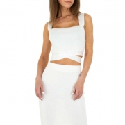 Compleu cu fusta - Emma & Ashley Design   alb dama