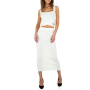 Compleu cu fusta - Emma & Ashley Design   alb dama