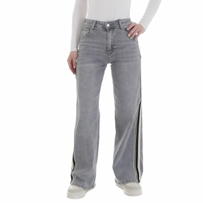 Blugi Relaxed Fit Laulia - gri dama
