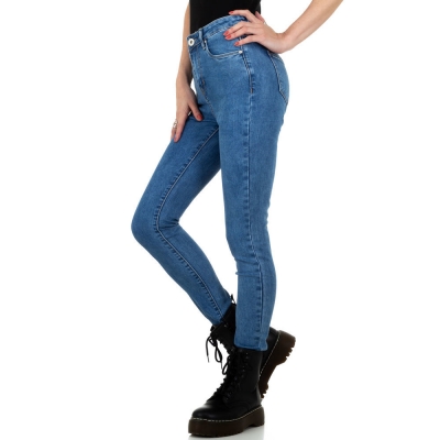 Jeans skinny - albastru dama