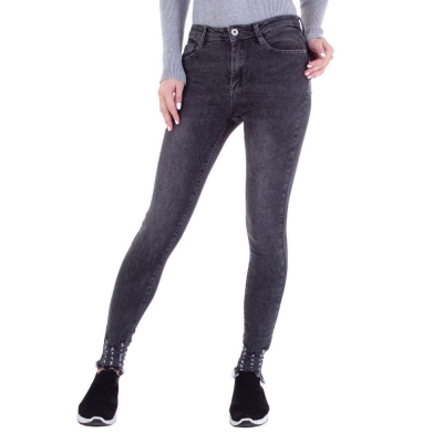 Blugi Skinny Laulia - DK.gri dama