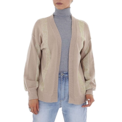 Cardigan alb ICY marime universala - bej dama