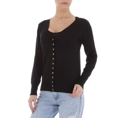 Cardigan alb ICY marime universala - negru dama