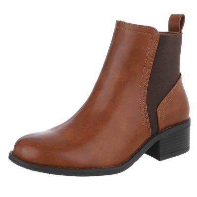 Ghete model clasic fara toc - bej dama