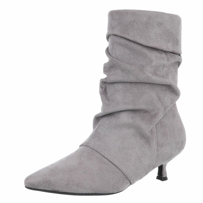Cizme clasice - graysuede dama
