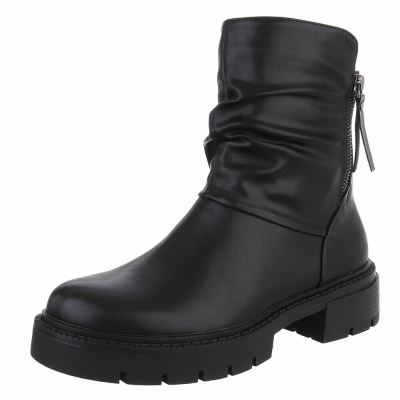Cizme clasice - negru dama