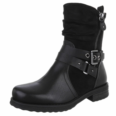 Cizme clasice - negru dama