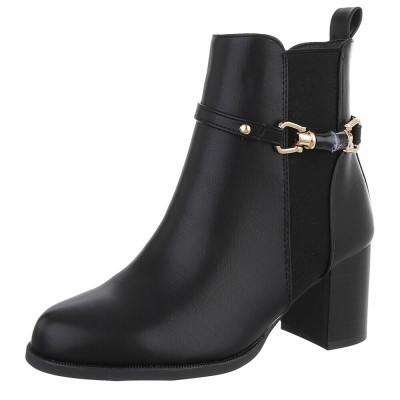 Cizme clasice - negru dama