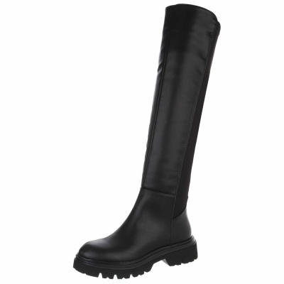Cizme clasice - negru dama
