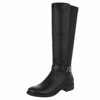 Cizme clasice - negru dama