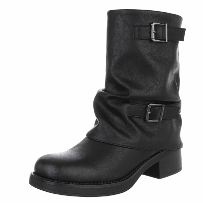 Cizme clasice - negru dama