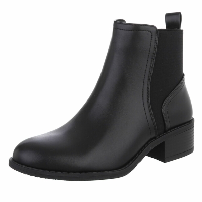 Ghete model clasic fara toc - negru dama