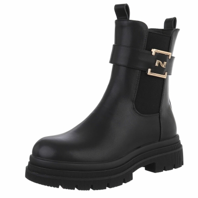 Cizme clasice - negru dama