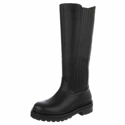 Cizme clasice - negru dama