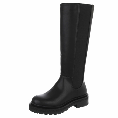 Cizme clasice - negru dama