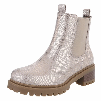Ghete casual Chelsea - lgoldpu dama