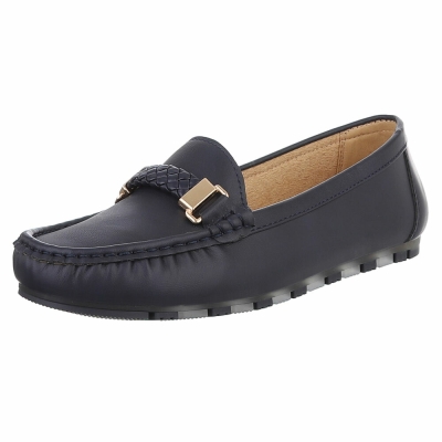 Mocasini - bleumarin dama