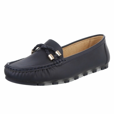 Mocasini - bleumarin dama