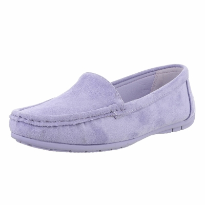 Mocasini casual - violet dama