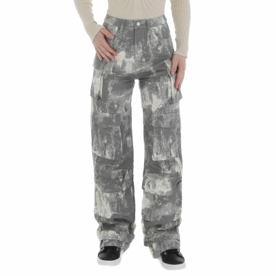 Pantaloni cargo - gri dama