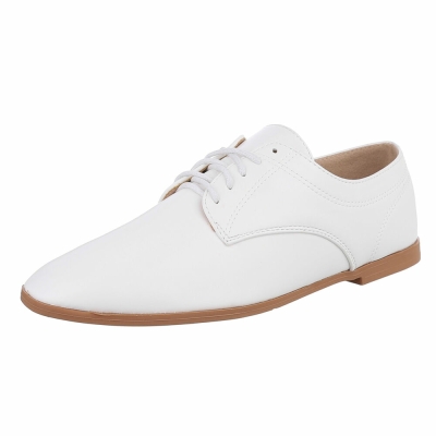 Pantofi casual - alb dama