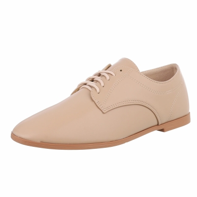 Pantofi casual - bej dama