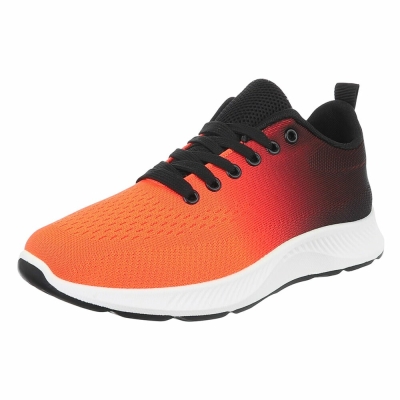 Pantofi casual - orangeblack barbati