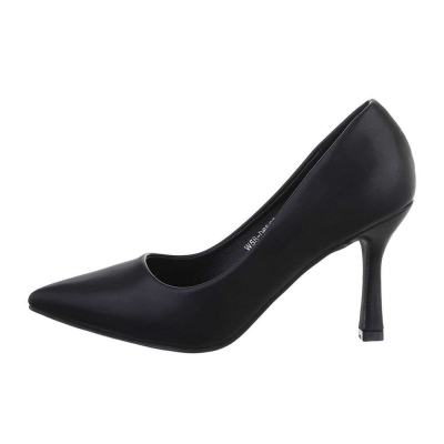 Pantofi eleganti cu toc - negru dama