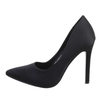 Pantofi eleganti cu toc - negru dama