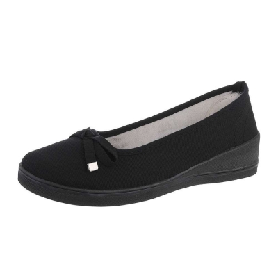 Pantofi cu platforma - negru dama