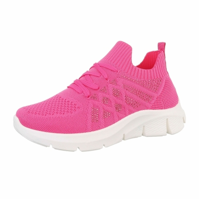 Pantofi sport - roz fuchsia dama