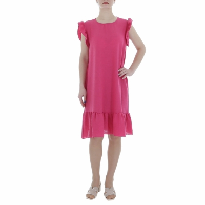 Rochie mini Metrofive - roz fuchsia dama