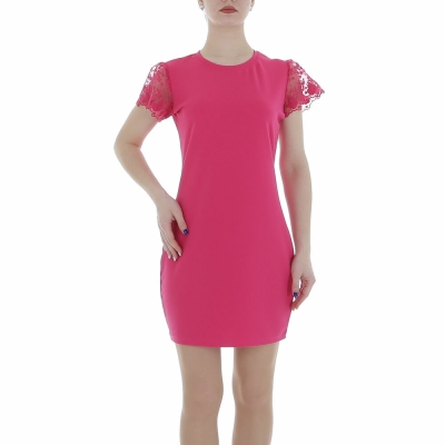 Rochie mini Metrofive - roz fuchsia dama