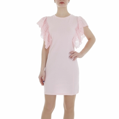 Rochie mini Metrofive - roz pudrat dama