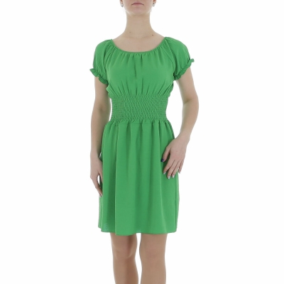 Rochie mini Metrofive - verde dama