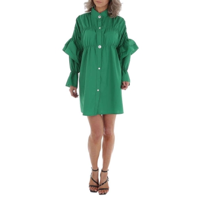 Rochie tip bluza - Emma & Ashley   verde dama