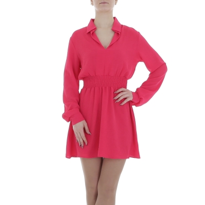 Rochie tip bluza Metrofive - roz fuchsia dama