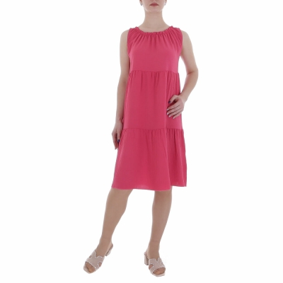 Rochie vara Metrofive - roz fuchsia dama