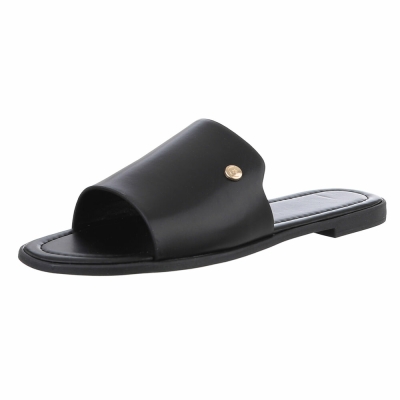 Papuci fara toc - negru dama