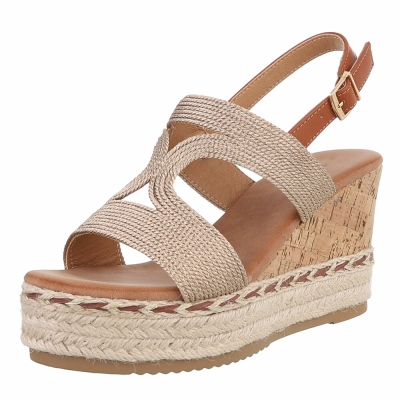 Sandale platforma - champ dama