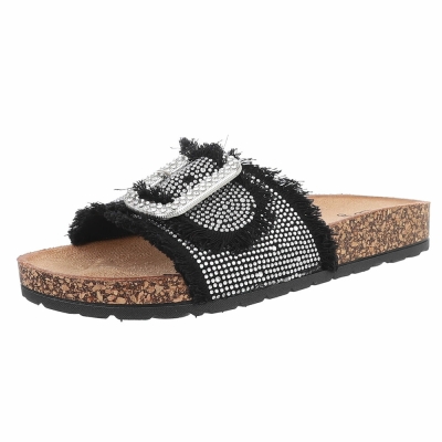 Slapi cu pietre - negru dama