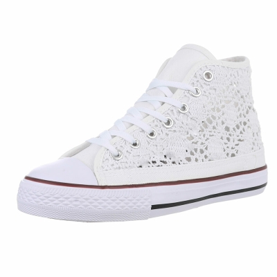 Sneakers inalti- blanco dama