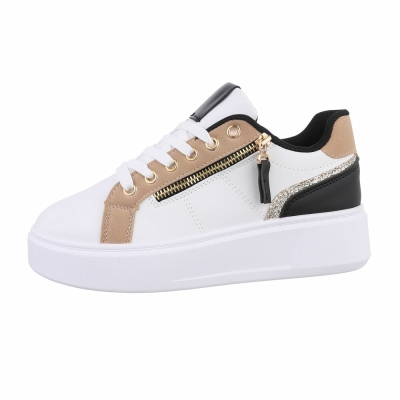 Sneakers josi - alb negru dama