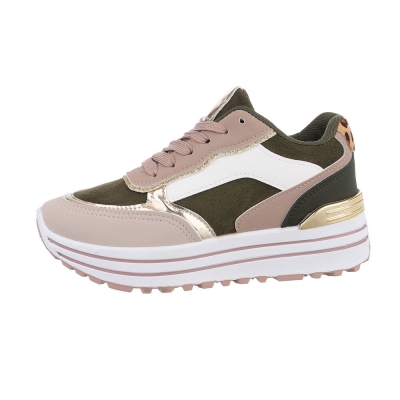 Sneakers josi - verde dama